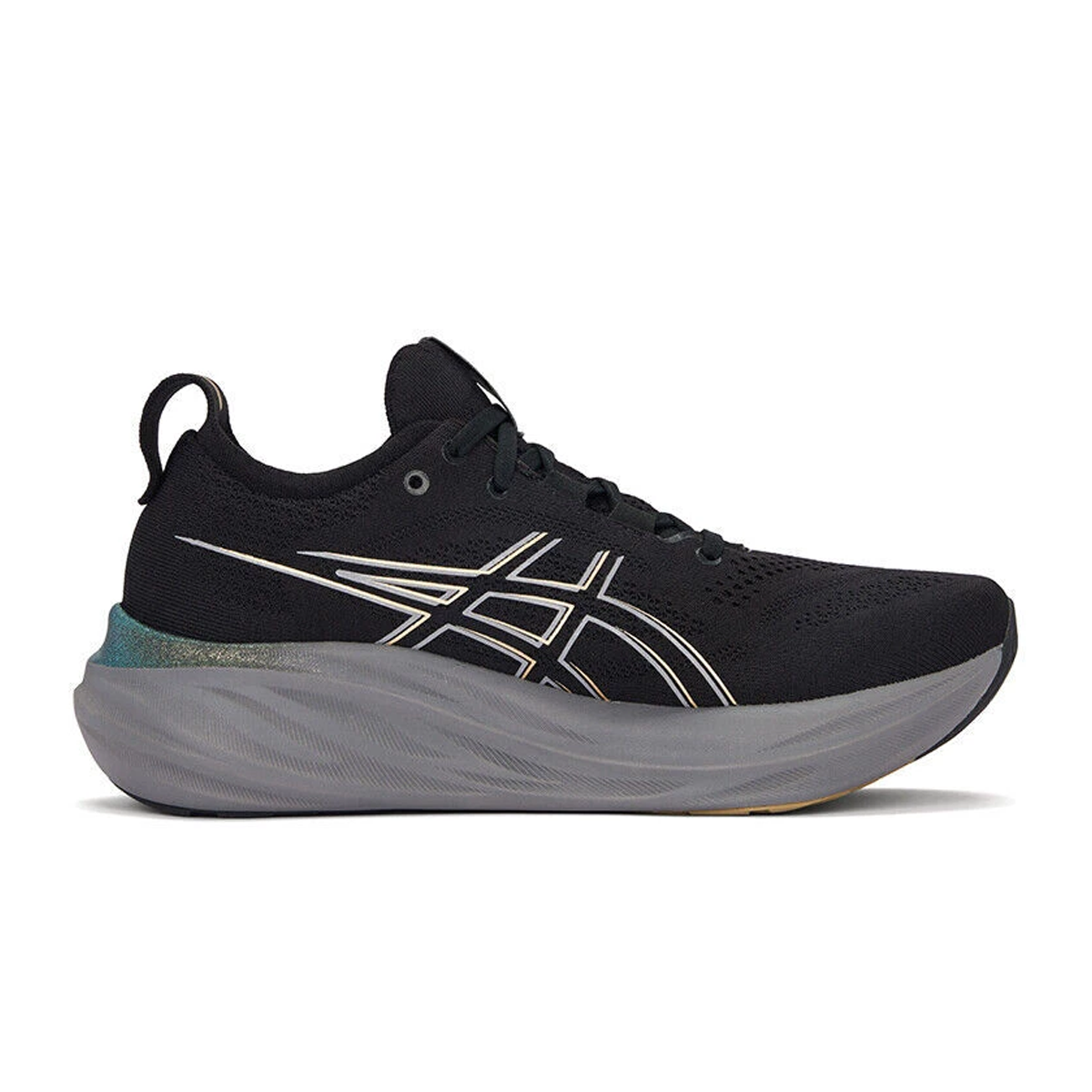ASICS Gel Nimbus 26 Platinum Black Champagne
