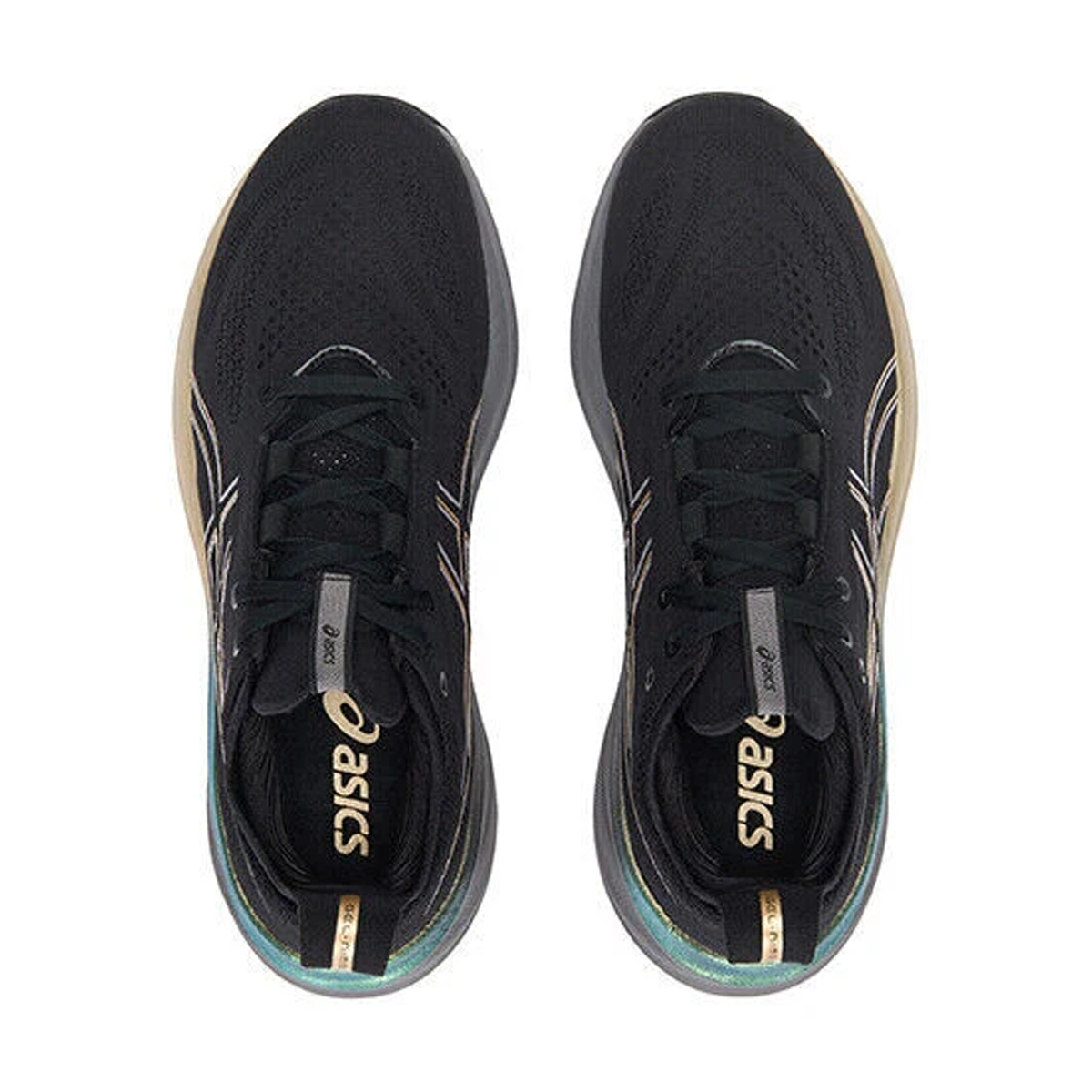 ASICS Gel Nimbus 26 Platinum Black Champagne
