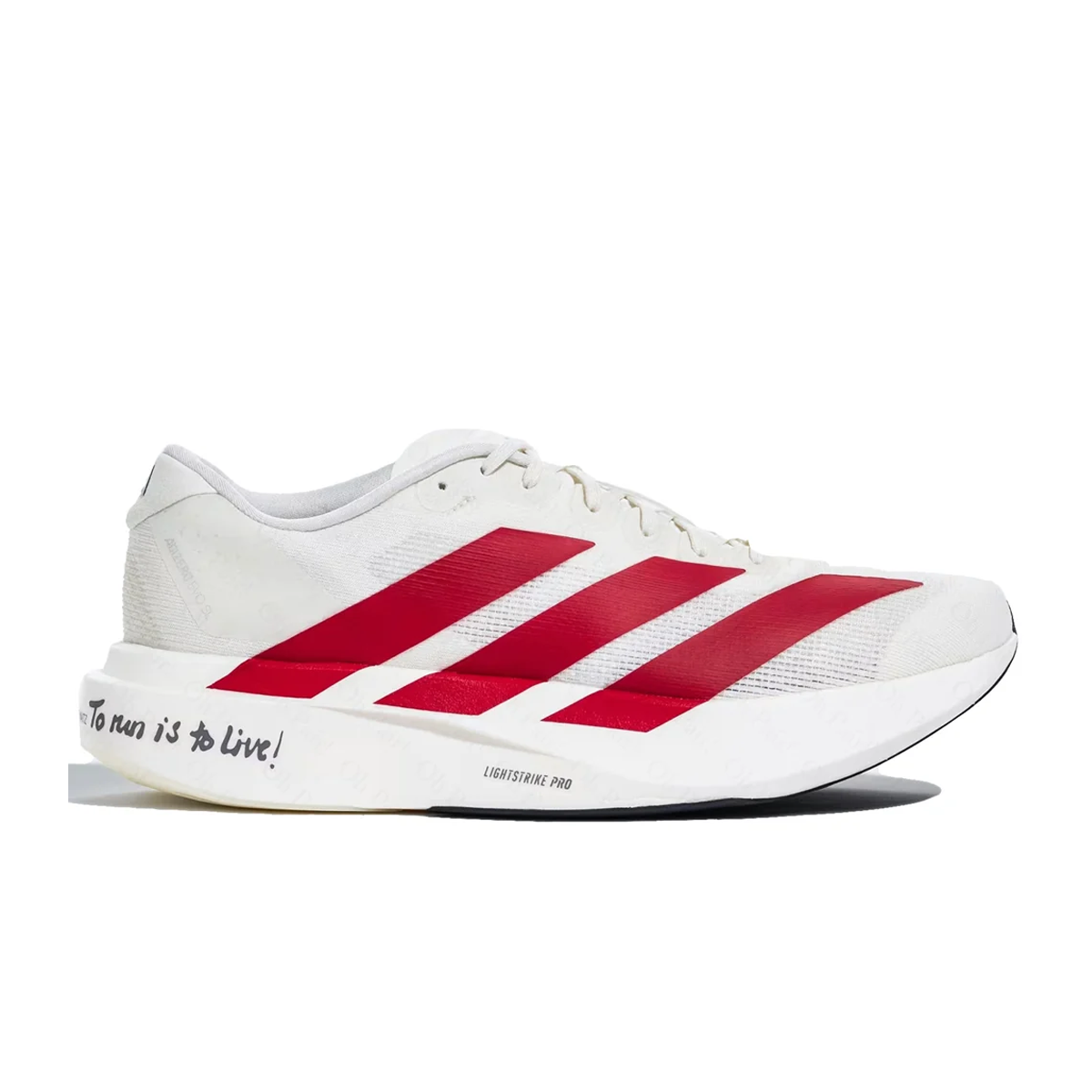 Adidas Adizero Evosl Off White Better Scarlet-1