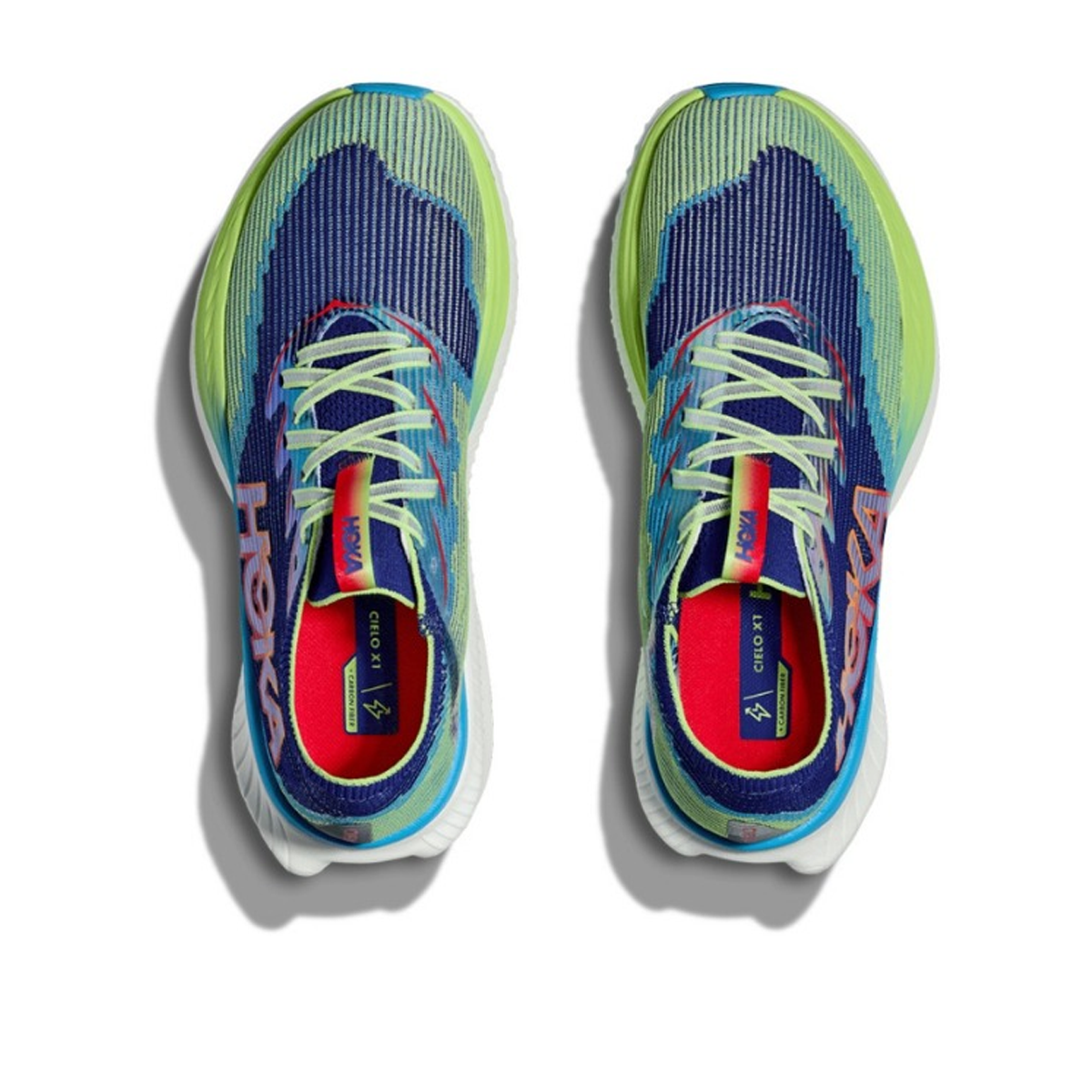 Hoka Cielo X1 blue green