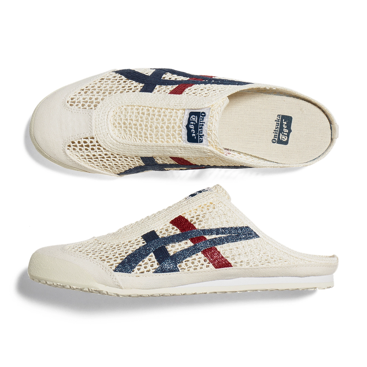 Mexico 66 Sabot Cream Mako Blue