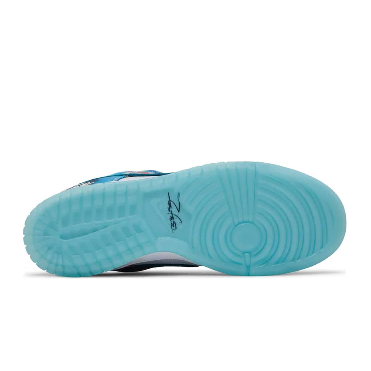Nike x Futura Laboratories SB Dunk Low Bleached Aqua