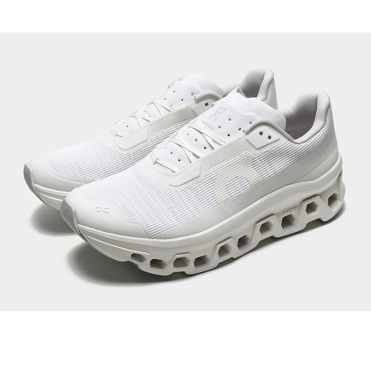 On Cloudmonster Void running White