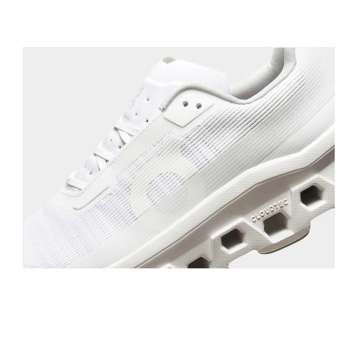 On Cloudmonster Void running White