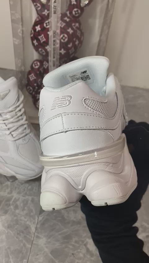 New Balance 9060 Triple White